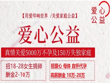 莆田市捐卵助孕生子 爱心志愿者招募